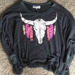 WILDFOX super comfy slouchy sweatshirt!